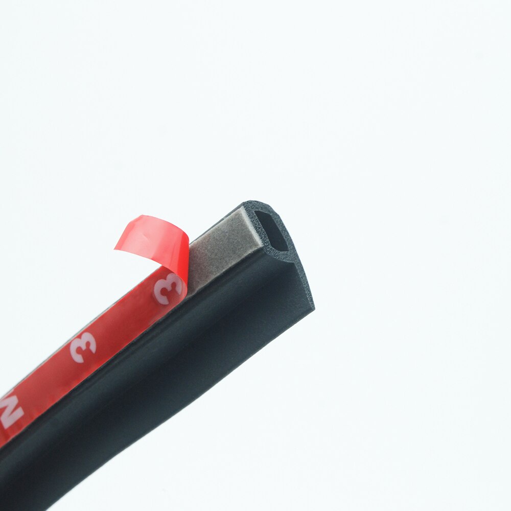 P Type 1-8M Auto Deur Afdichting Strip Rubber Geluidsisolatie Auto Deur Afdichting Strip Afdichting Anti-stof Auto Rubber Deurrubbers