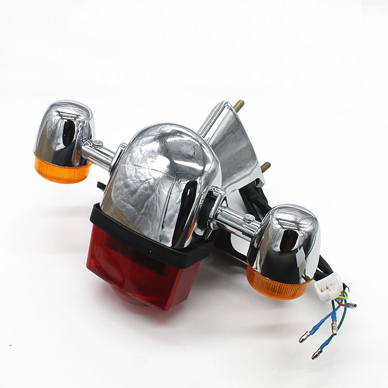 Accessoires voor elektrische motorfietsen Scooter Voorrichting Stuurlamp Achterlicht Lichten en in te schakelen