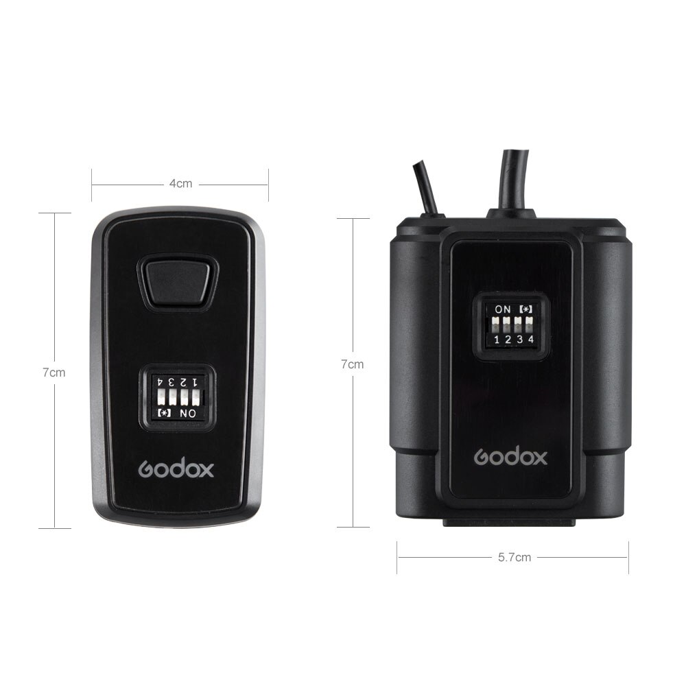 Godox DM-16 Radio Sans Fil Studio Déclencheur Flash Emetteur Recepteur 16 Canaux DE300 DE400 SK300 SK400 250SDI 300SDI E250 E300
