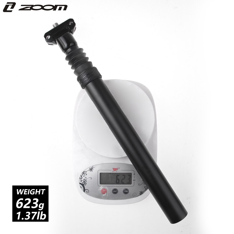 zoom suspensjon setepinne demper sete sykkel setepinne 27.2/30.9/31.6mm x350mm dame sykkel sete rør sykkel deler: Sp  -372 31.6 -350l