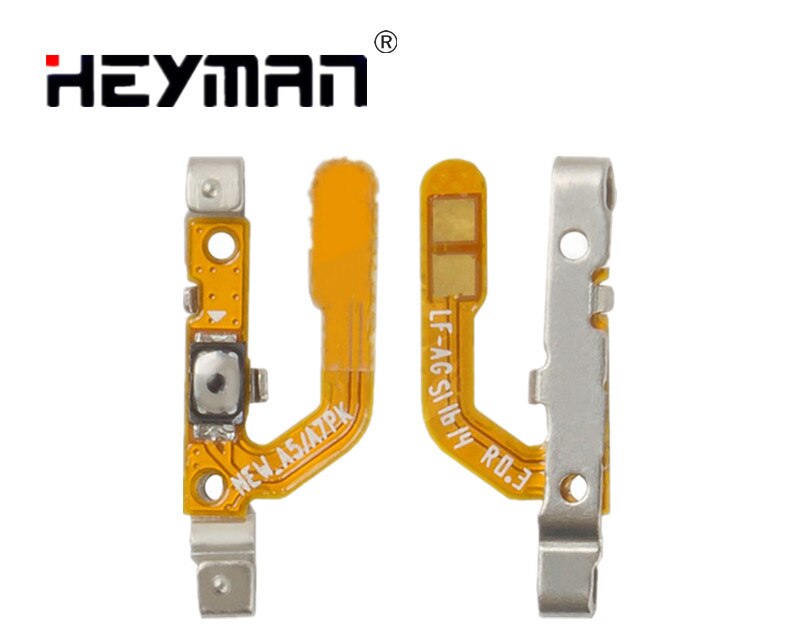 Knap flex kabel til samsung galaxy  a5 ) a5100/a510f/a510fd/ m/y, galaxy  a7)a710f/ fd/m/y (startknap, med komponenter)