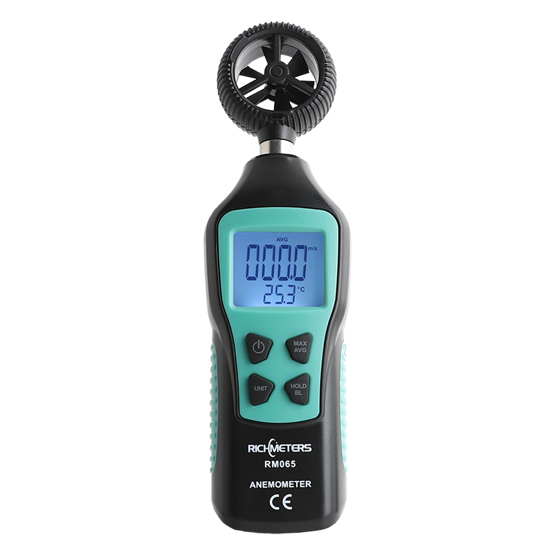 Digital Anemometer Wind Chill Tester tachometer Wind Speed Unit Meter Air Velocity: RM065 Wind Speed