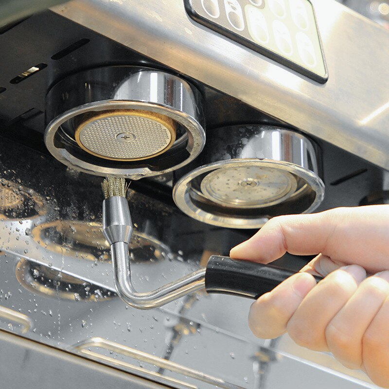 Semi-Automatische Koffiemachine Schoon Borstel Hoge Druk Stoom Borstels Professionele En Perfecte Koffie Machine Schoonmaken Meubi