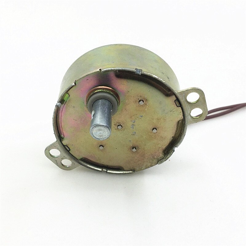 Motor síncrono para ventilador eléctrico, dispositivo de vibración TDY50 de 220V, 50/60Hz, 5/6r/min, 4W de potencia, Motor sincrónico de imán permanente, 1 unidad