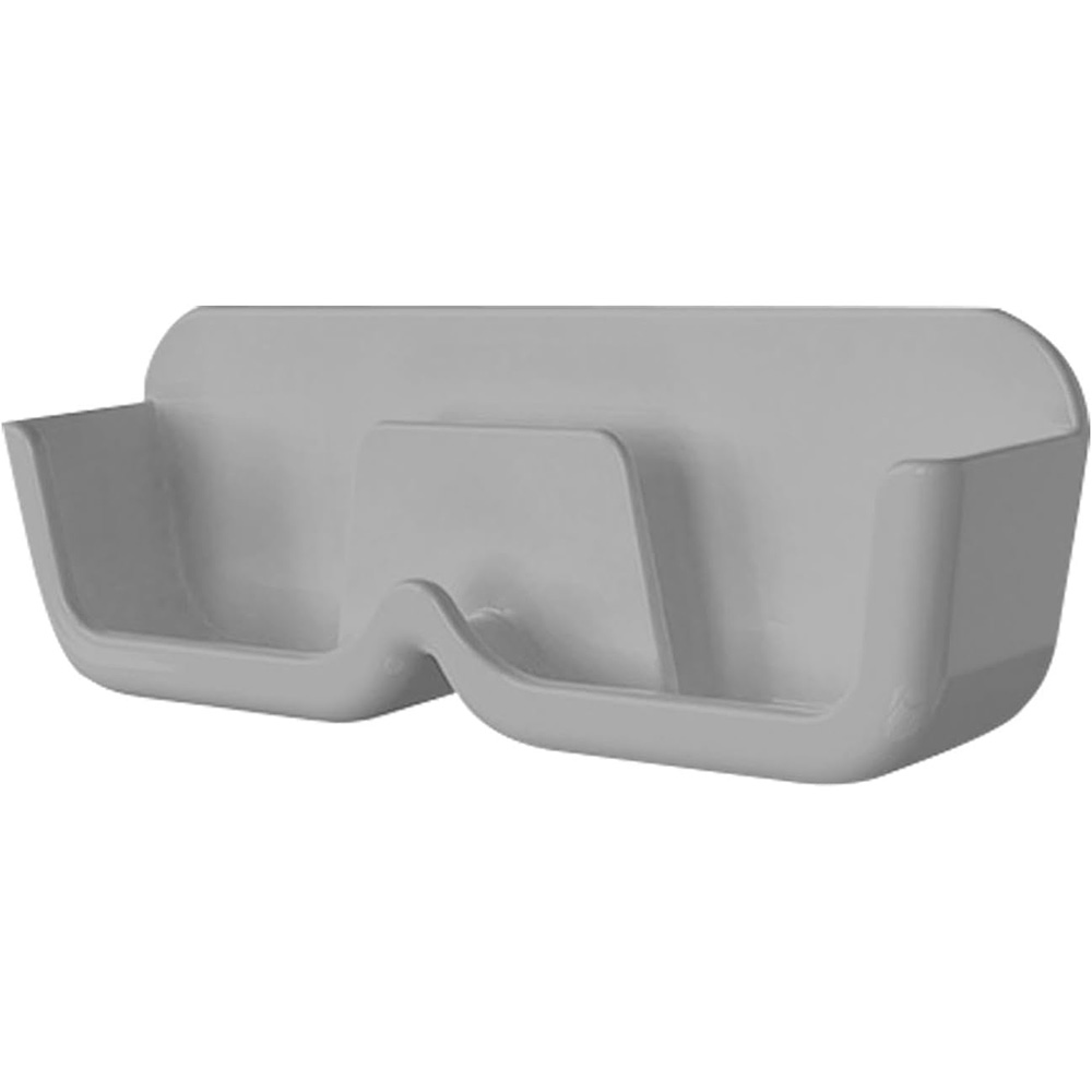 Vitrine de lunettes, boîte de rangement de lunettes de soleil, support mural perforé gratuit pour lunettes de soleil, support de rangement pour lunettes, rangement à domicile: GRIS