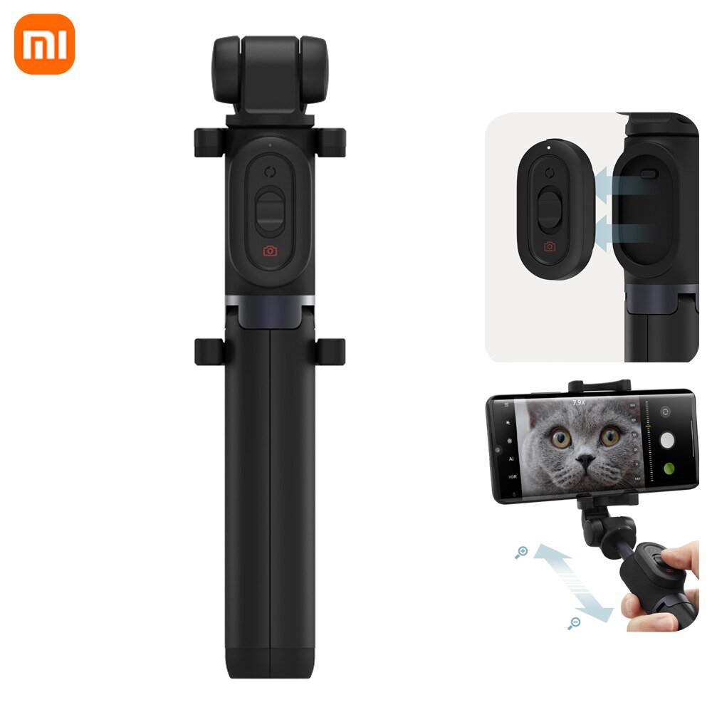 Xiaomi Mi Zoom Statief Selfie Stok Bluetooth Remote Opvouwbare Uitschuifbare Monopod 360 Graden Draaibare Draagbare Statief Voor Telefoon