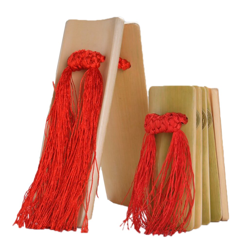 1 ensemble bambou claquettes castagnettes grand et petit chinois Kuaiban