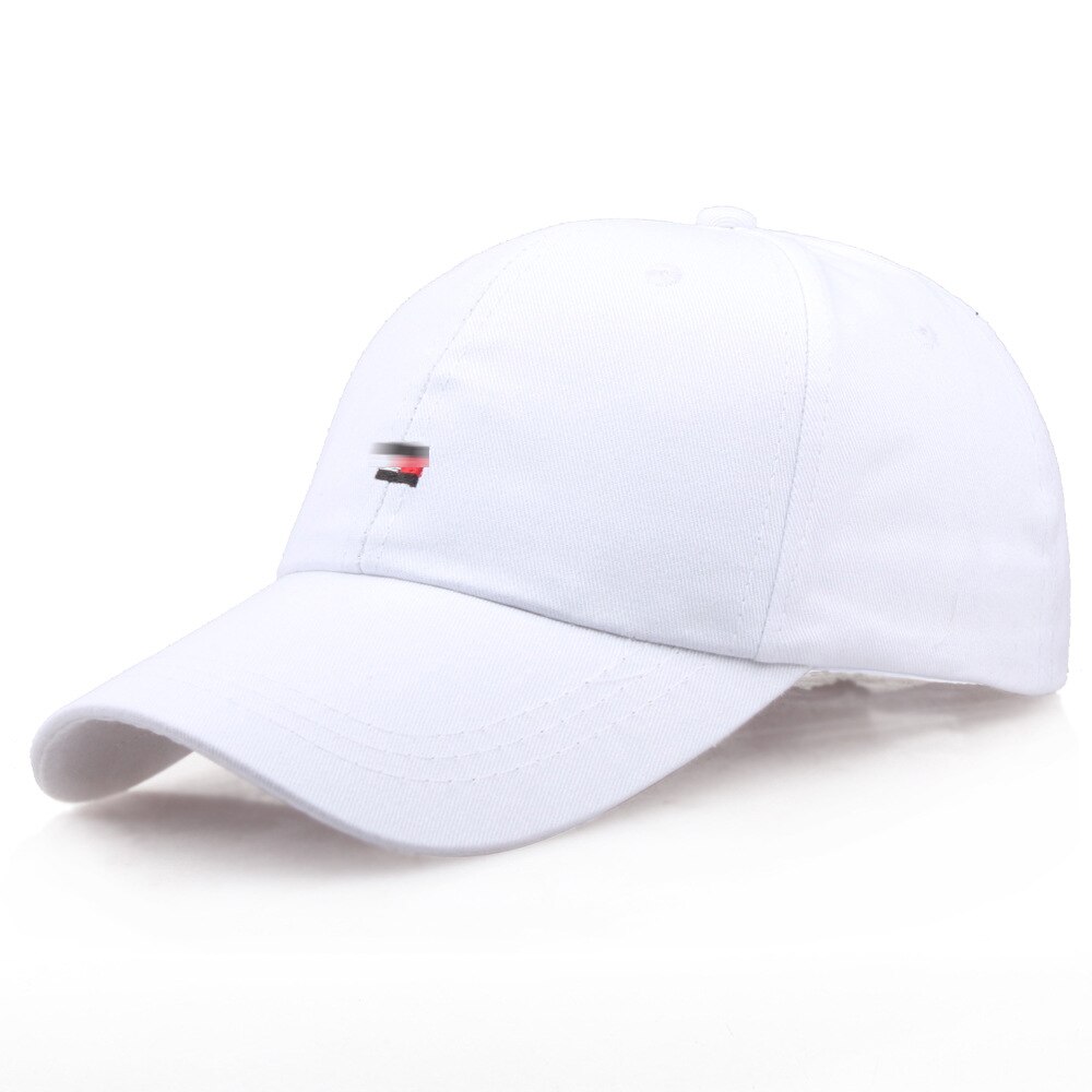 Rouge noir blanc nouveaux avant-toit casquette de baseball hommes femmes pare-soleil casquettes loisirs soleil chapeau été 100% coton golf chapeaux
