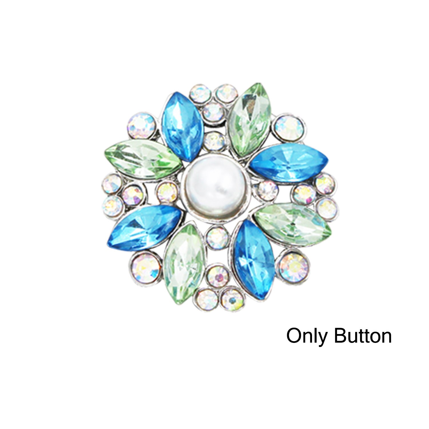 Id-clip, drukknoop voor badgehouder, lanyard, ketting, sieradenbedels, hanger, clip, kantoor-id-houder: Z29