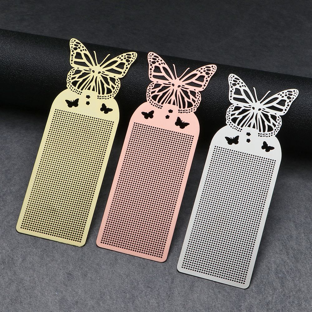Marcapáginas de punto de cruz para manualidades, accesorios para manualidades con bordado de Metal, herramientas de costura en cruz,