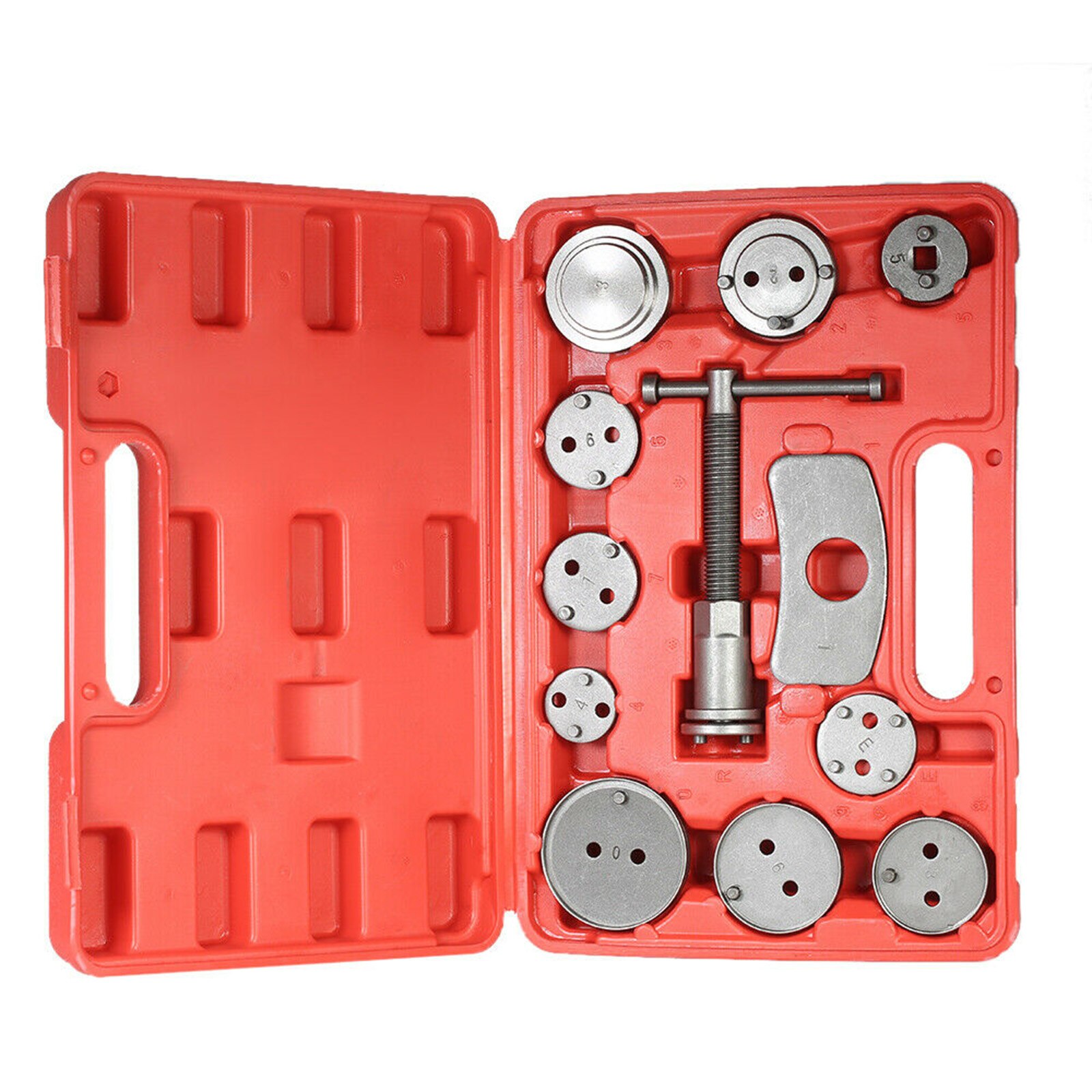 Universal 12Pcs Disc Brake Caliper Piston Rewind Tool Kit Auto Wind Back Car Rewind Tool