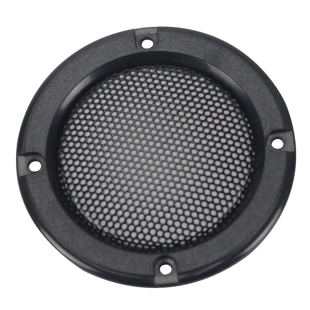 Ghxamp 2 st 2 tum svart bilhögtalare grill mesh hölje nätskyddsskydd diy högtalartillbehör