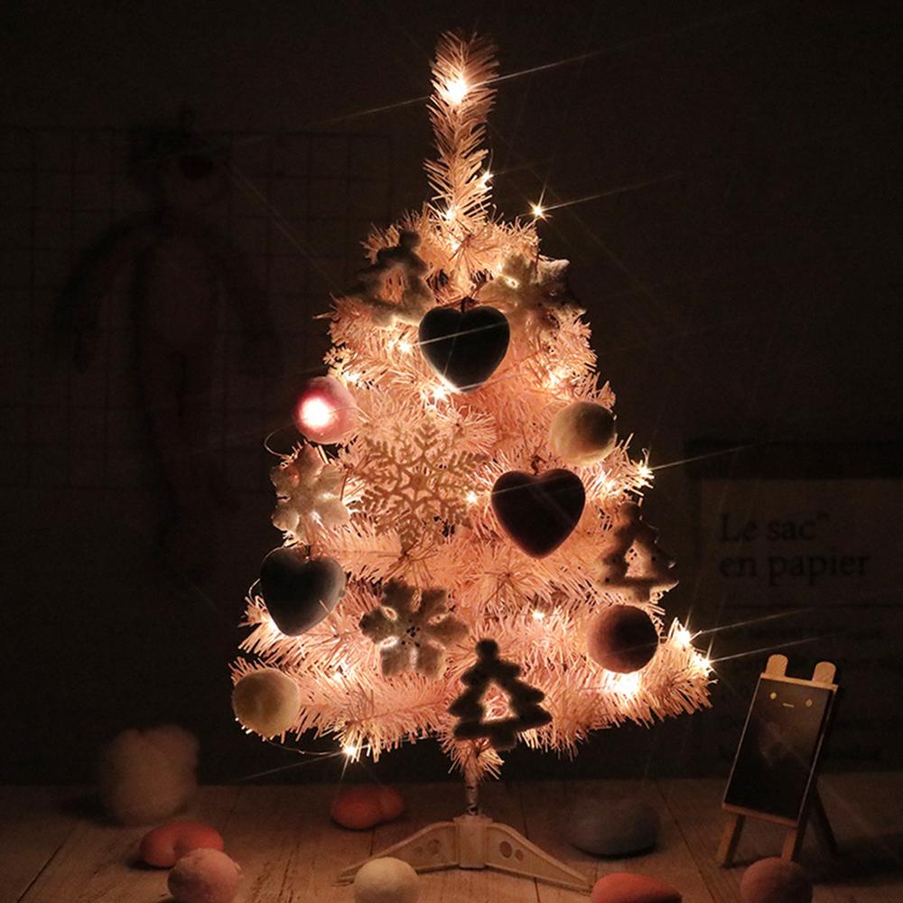 LED Pink Christmas Tree 60cm Package Christmas Tree Christmas Home Decor