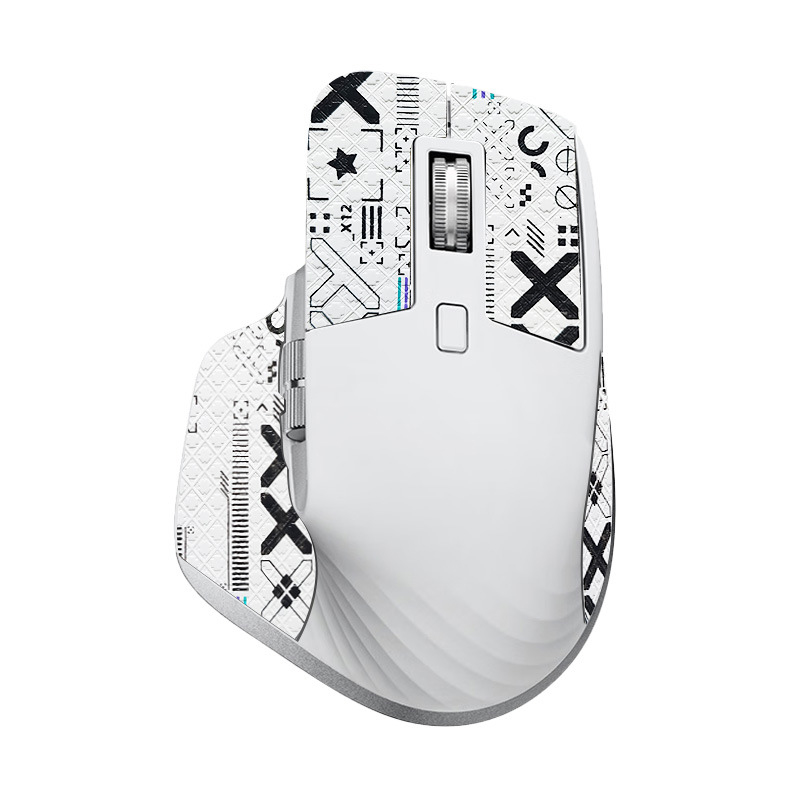For MX Master 3 3S Mouse Sweat Resistant Tape Pads Mouse Side Anti-Slip Stickers For Logitech Master 3 3S Gaming Mouse: BROWN