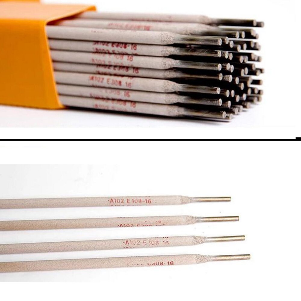 10Pcs Stainless Steel Electrode A102 E308-16 Electrodes Solder for Soldering Weld Wires Diameter 2.5/3.2/4.0/5.0mm Welding Rod