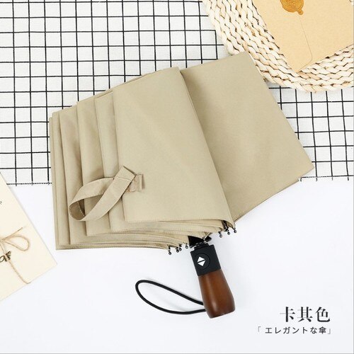 Academy Winddicht Mannen Draagbare Paraplu Reizen Outdoor Luxe Automatische Parasol Paraplu Regen Vrouwen Paraguas Ambrella BW50YS: style6