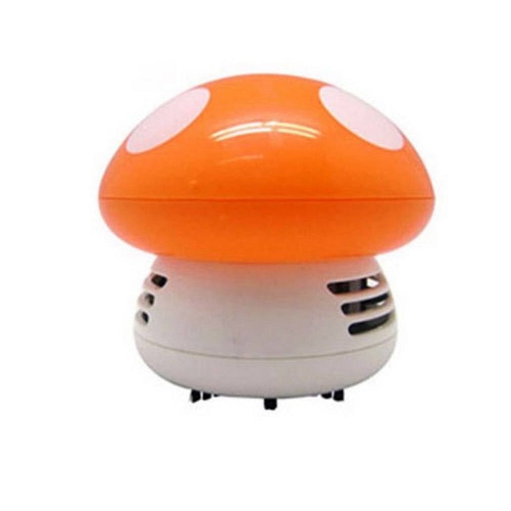 mini Aspirapolvere 6 Colori Carino mini fungo Angolo Scrivania Da Tavolo Della Polvere Aspirapolvere per auto computer di Casa Spazzatrice: esercito verde