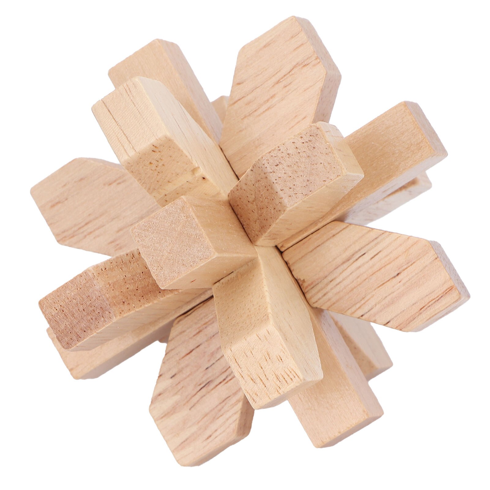 Wooden Brain Teaser Intelligent Brain Teaser Brain Teaser Toy Puzzle Lock Toy for Brain Teaser