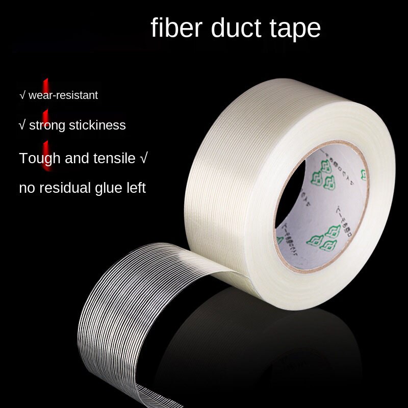 Glass Fiber Adhesive Tape Glass Fiber Striped Tape Strong Glass Fiber Tapetransparent Striped Tape Single Side Adhesive Tape