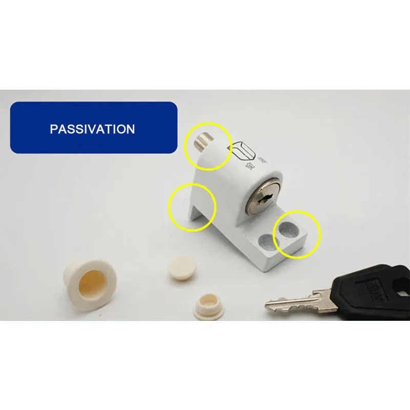 Ventana corredera Patio tornillo cerradura de puerta llave empuje bebé protección de seguridad para niños puerta antirrobo ventana cerradura de seguridad juego de capturas