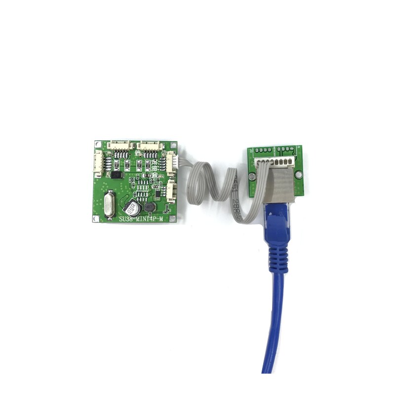 Mini 5V 12V modulo switch modulo PBC OEM mini formato 3/4/5 Porte switch di Rete di Bordo del Pwb mini modulo switch ethernet 10/100Mbps: 3Transfer module