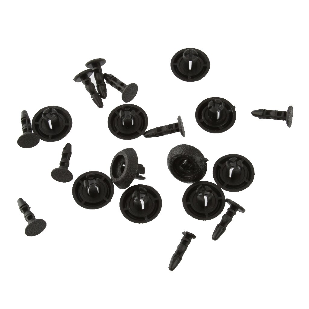 10x Rivet Retainer Fastener Bumper Guard Clip For Toyota&Lexus 9046707211