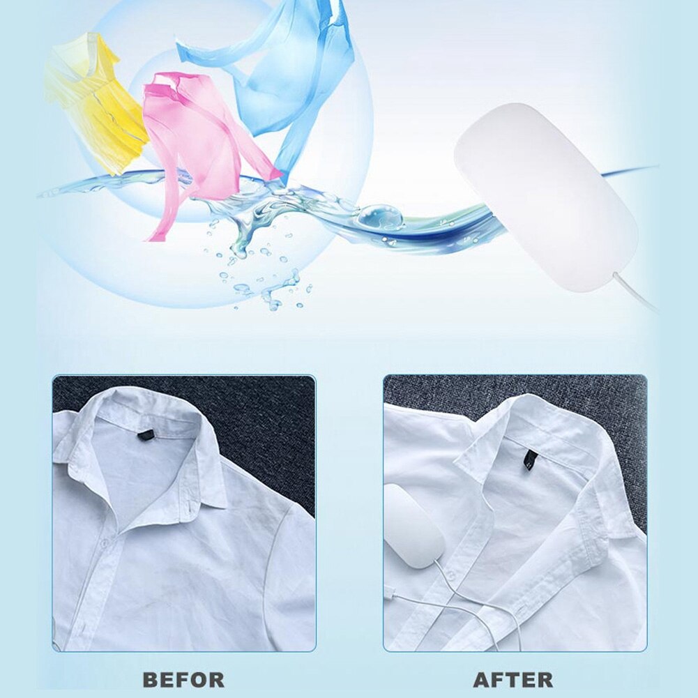 Electric Washing Machine Mini Portable Ultrasonic Vibration Laundry Washer Vegetables Fruits Washing Machine Sonic Cleaner