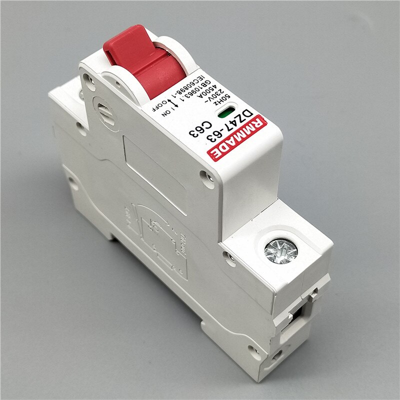 Ac220v-400v dz47 1p 6a/10a/16a/20a/25a/32a/40a/50a/63a miniafbryderafbryder miniature husholdningsluftafbryder