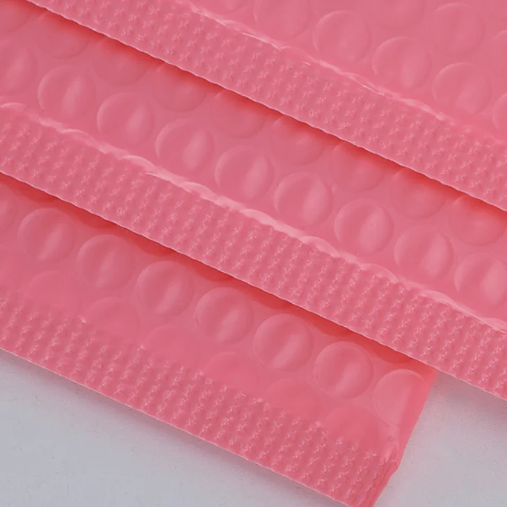 20Pcs Pink Poly Bubble Mailers Padded Envelopes Self Seal Padded Envelopes Bags Black Packaging Envelope Bags For Book