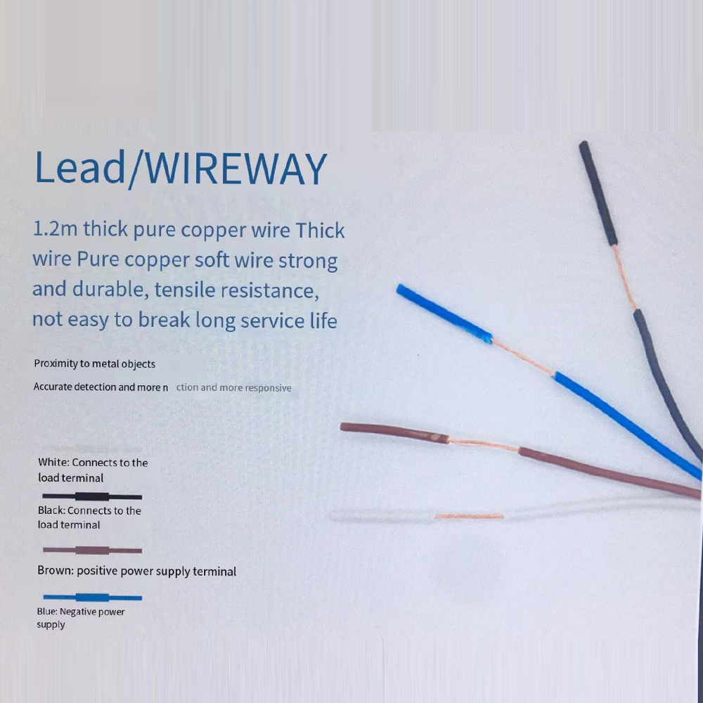 Four-wire Metal Sensor Proximity Switch Lj18a3-8-z/cy/cx Dc Four-wire Pnp/npn One Open And One Closed