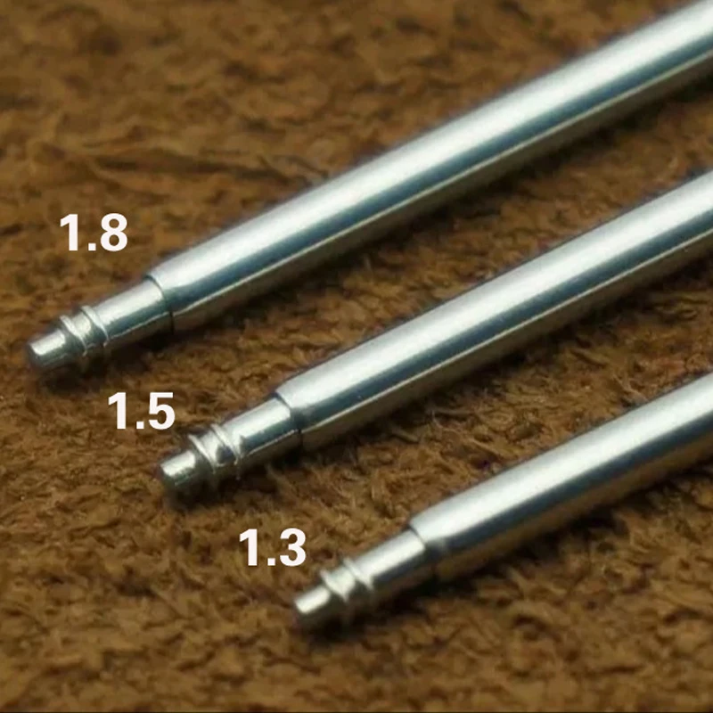 6mm 7mm 8mm 9mm 10mm 11mm 12mm 13mm 14mm 15mm 16mm 18mm 19mm 20mm 22mm 23mm 24mm Uhrenarmband Federsteg 1,5mm 1,8mm Stift Metallstift