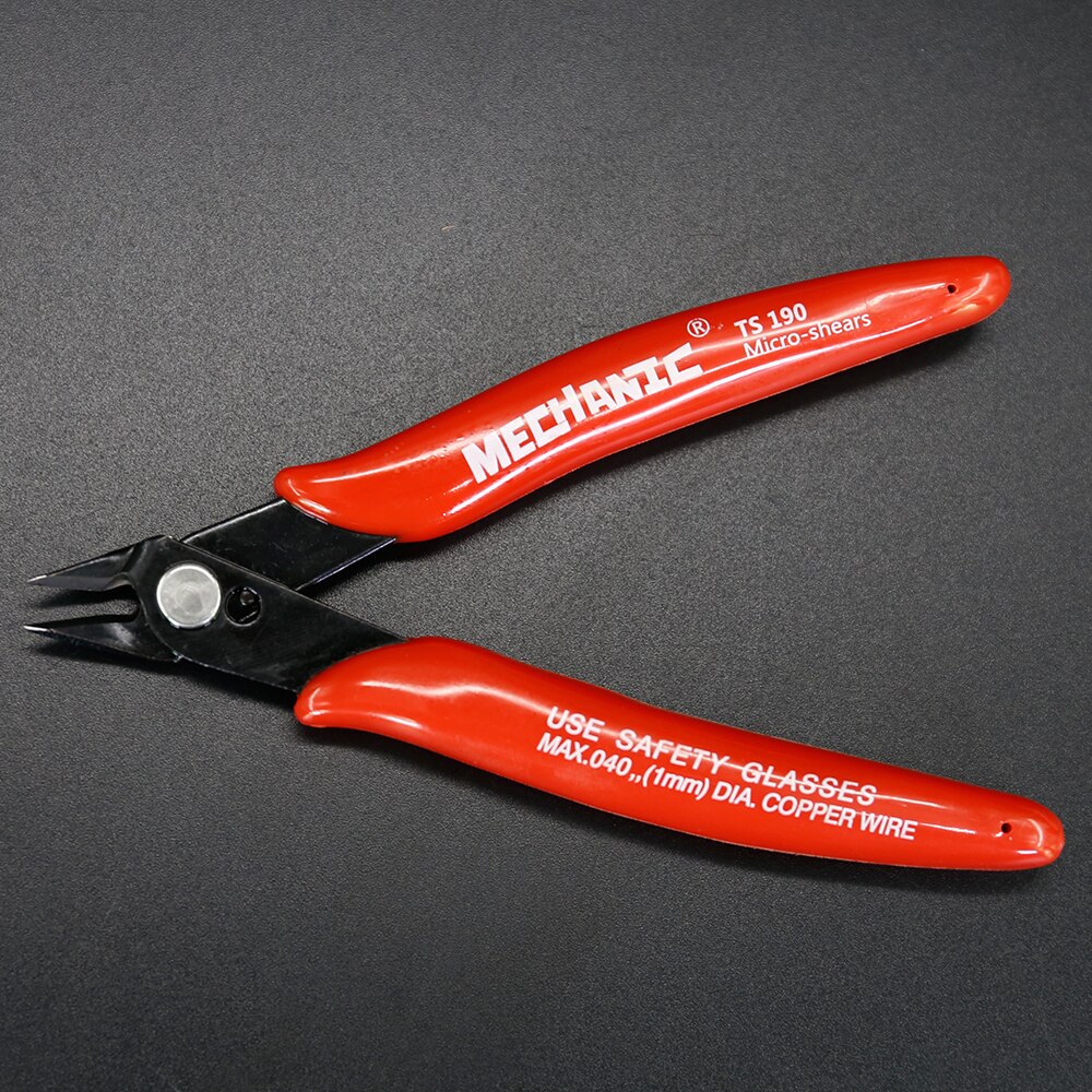 Alicate Alicate mecânico de Alta Qualidade Super durável grau Industrial TS190 vermelho cor azul corte rápido