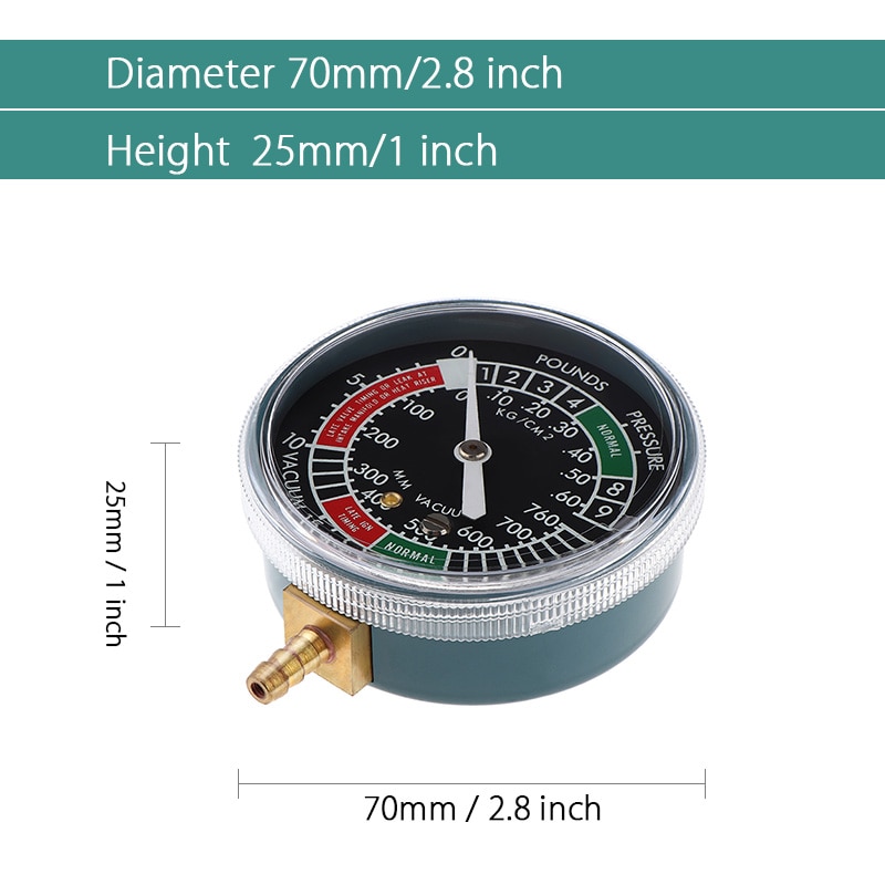 70mm Motorcycle Vacuum Carburetor Synchronizer Synchronization Carb Gauge Fuel Vacuum Carb Synchronizer Balancer Tool Plastic