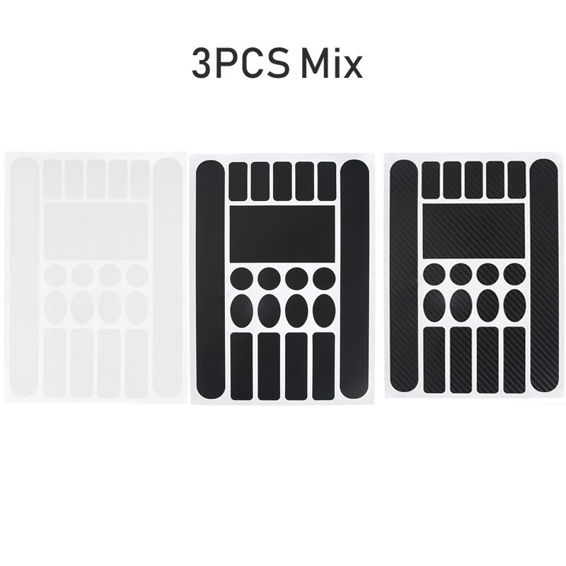 Rowerowa naklejka ochronna odporna na zarysowania wioślarz MTB rama przednia widelec folia ochronna rama łańcucha rower taśma bezpieczeństwa ochraniacz: 3szt mieszać