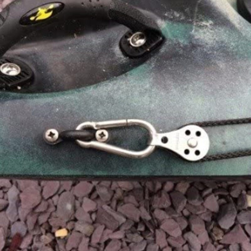 Anchor Trolley Kit Inflatable Sturdy Kayak Canoe Anchor Car Kit System with Accessorys