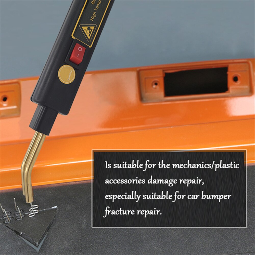 Portable nail machine plastic welding garage tool 50W nail PVC repair machine car bumper welding repair soldering iron tools