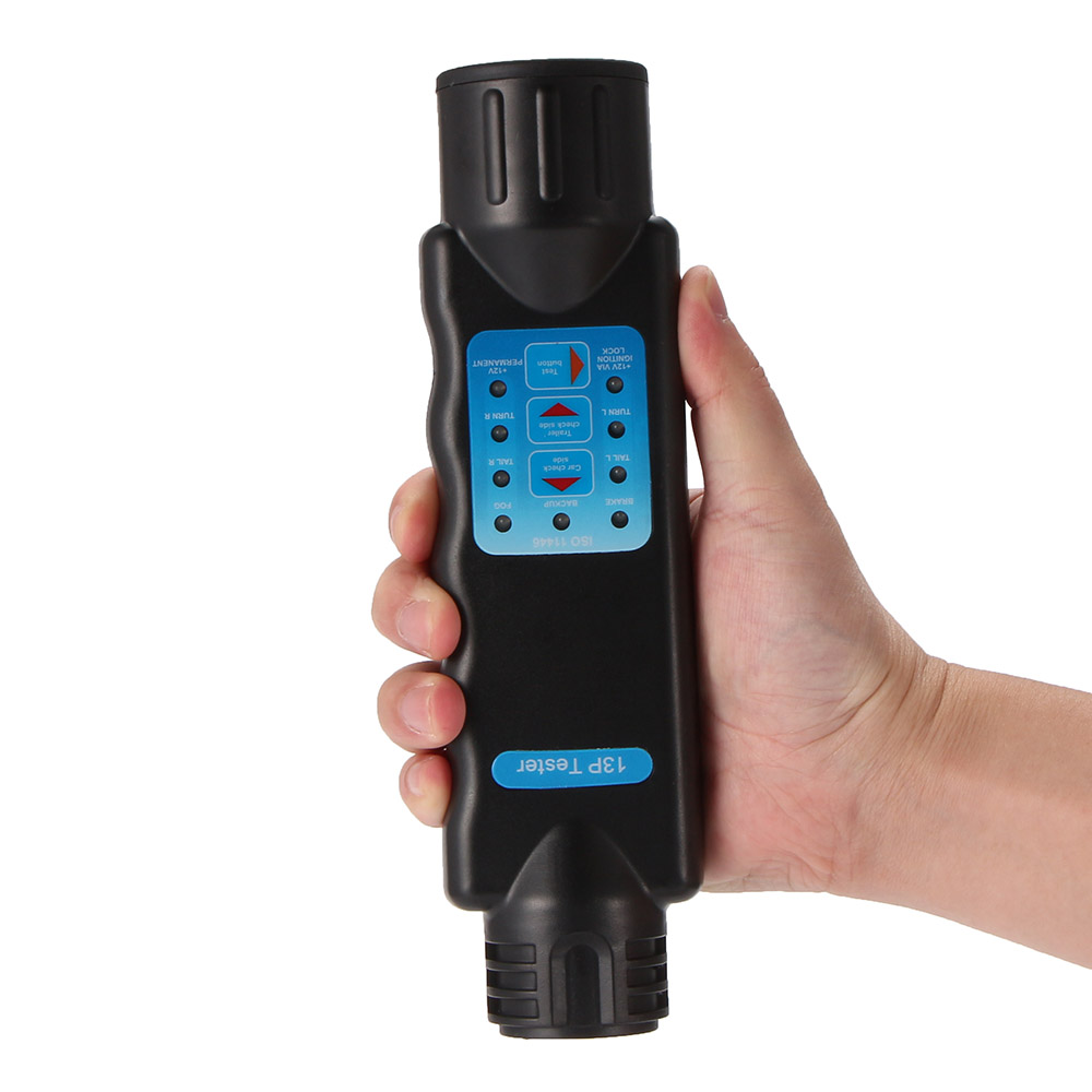 12v Diagnostic Tool 13 Pin Tow Bar Light Wiring Circuit Tester Plug Socket With ROHS Approved for Car Trailer Caravan Towing