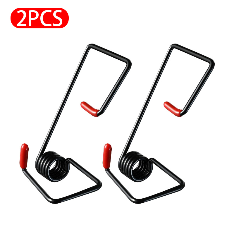 SEAMETAL 2Pcs Windshield Wiper Booster Spring Universal Wiper Fastener Reduce Noise&Vibration Aniti Sratch Rubber Wiper Gripper: Default Title