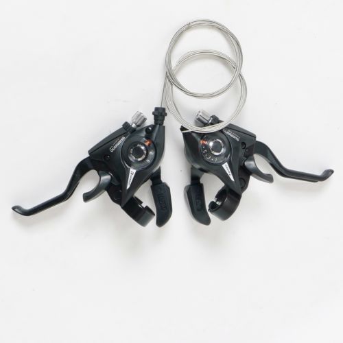 Bicycle Brake Shifters MTB Mountain Bike Disc Shifter Set Cycling Levers &amp; Shift 3x7 3x8s ST-EF51-7 8: 3x7s