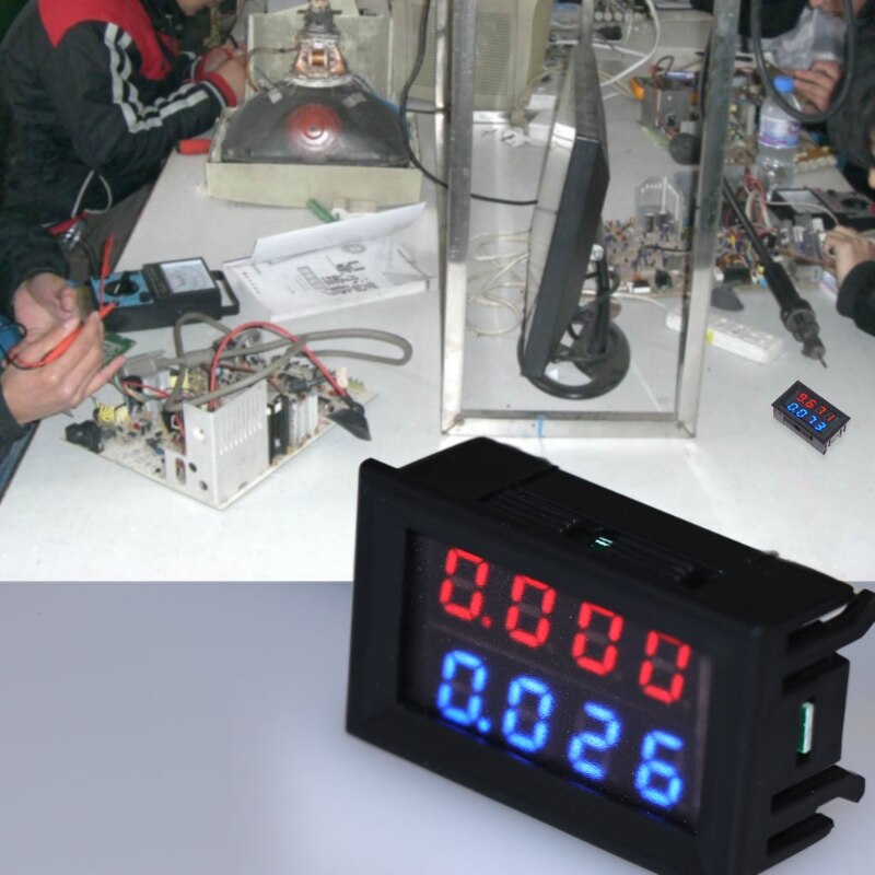 Goedkope M4430 Digitale Voltmeter Ampèremeter 0,28 inch LED-display