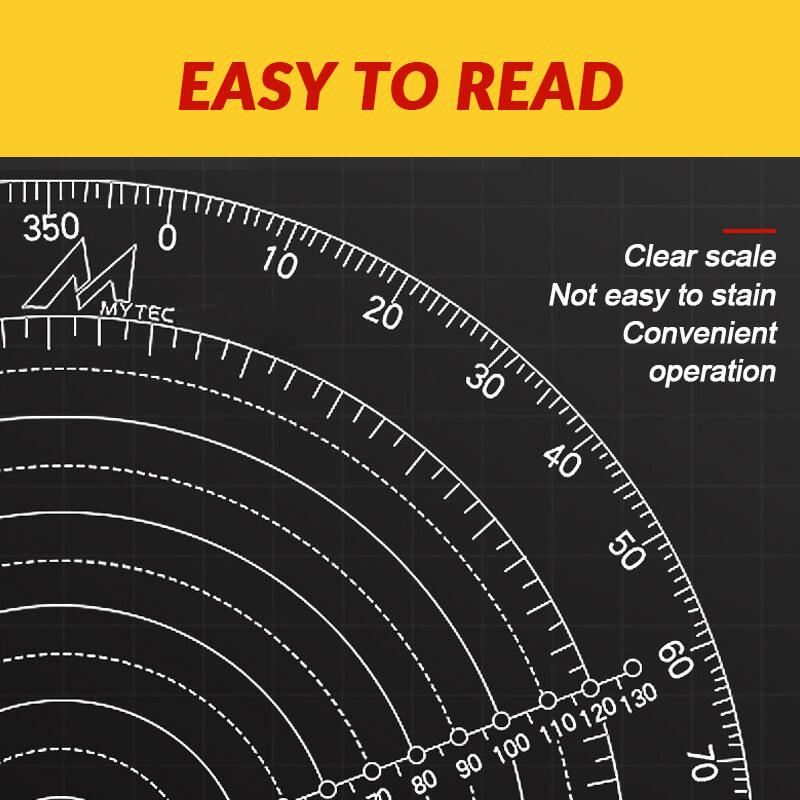 Transparent Acrylic Round Center Finder Compass Cutter Circle Diameter Drawing Tool For Wood Turners Lathe Work Processing