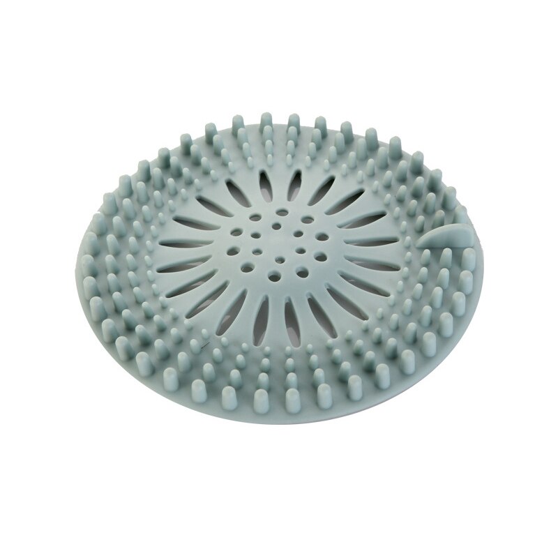 Kakuri kloakudløb si filter stopper bruser anti-blokerende gulv afløb karbad filter dække vask fælde bassin filter: Blå