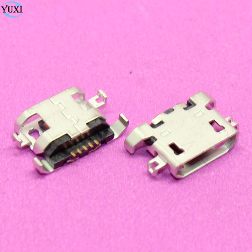 10pcs Micro USB Charging Port For Lenovo A670 S650 S720 S820 S658T A830 A850 S939 S6000 USB Jack Connector Socket