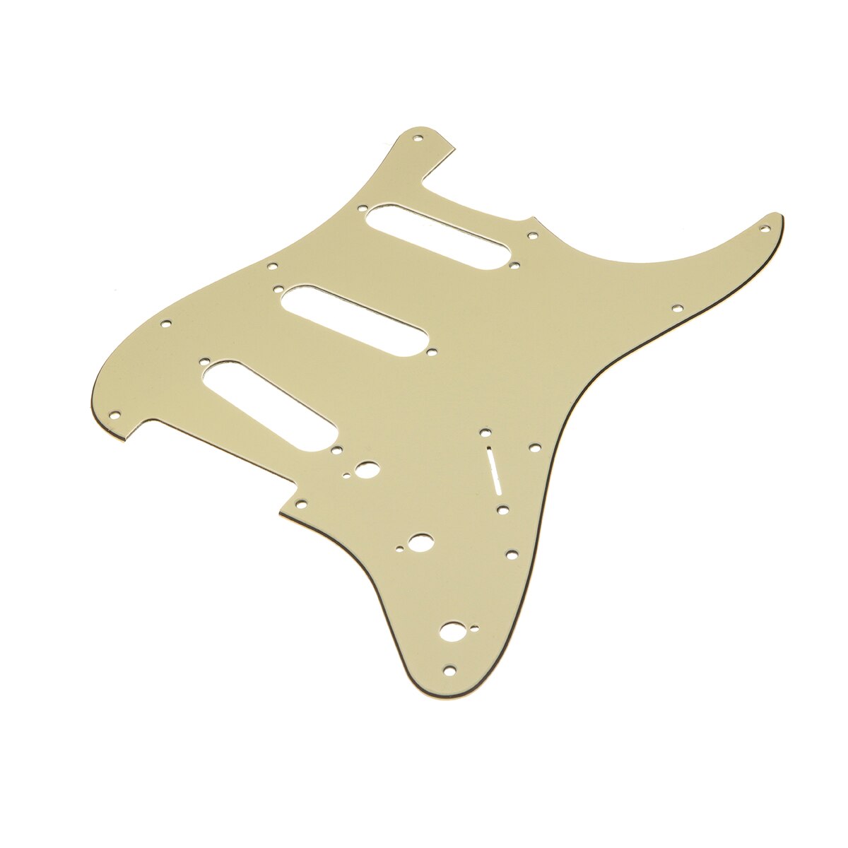 Electric Guitar Loaded Pickguard Scratch Plate for USA/MEX for Fender for Stratocaster Strat 3 Ply HSS: Green