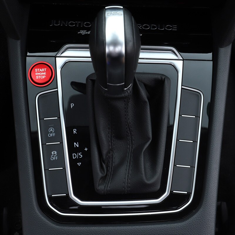 Botón de arranque y parada de motor de aluminio para coche, embellecedor de cubierta de anillo para VW Jetta MK7 Passat B8 CC Touran Magotan, 2 uds.