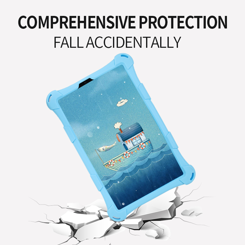 För lenovo tab  m8 fhd tb -8705f hd tb -8505f 8 -tums surfplatta, fodral för barn, silikonskal till lenovo  m8 3rd tb -8506f 4th tb -f300u
