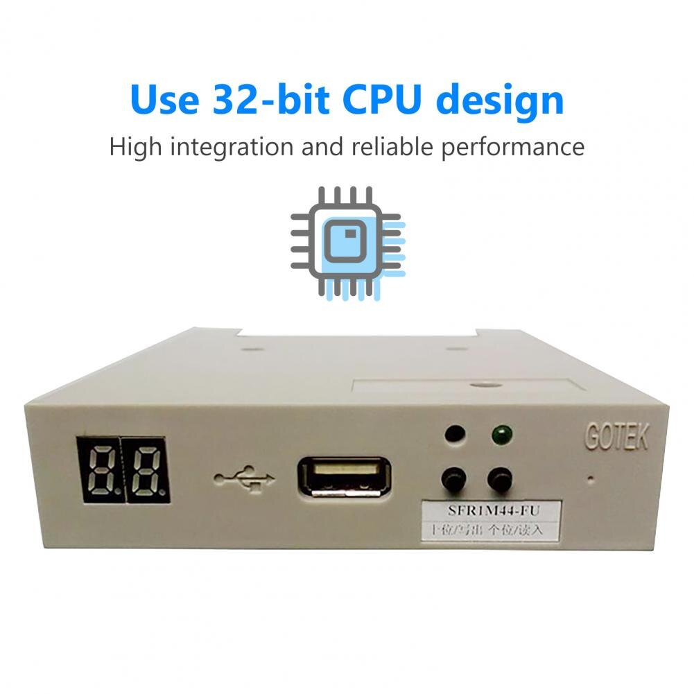 High 1.44MB Floppy Drive Emulator Reliable Floppy Disk Emulator User-friendly for Machining Center