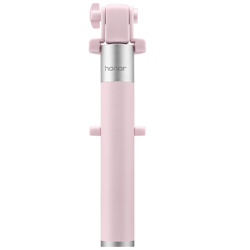 Huawei Honor Selfie Stok AF11 Monopod Bedrade Uitschuifbare Handheld Shutter Voor Iphone Huawei Samsung: Honor AF11 Pink