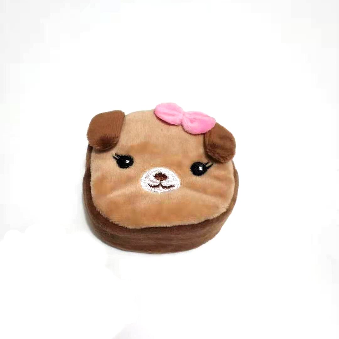 2021 cartone animato morbido peluche signore portamonete carino anime cerniera piccolo portafoglio cavo USB auricolare borsa portachiavi studente portamonete: 11