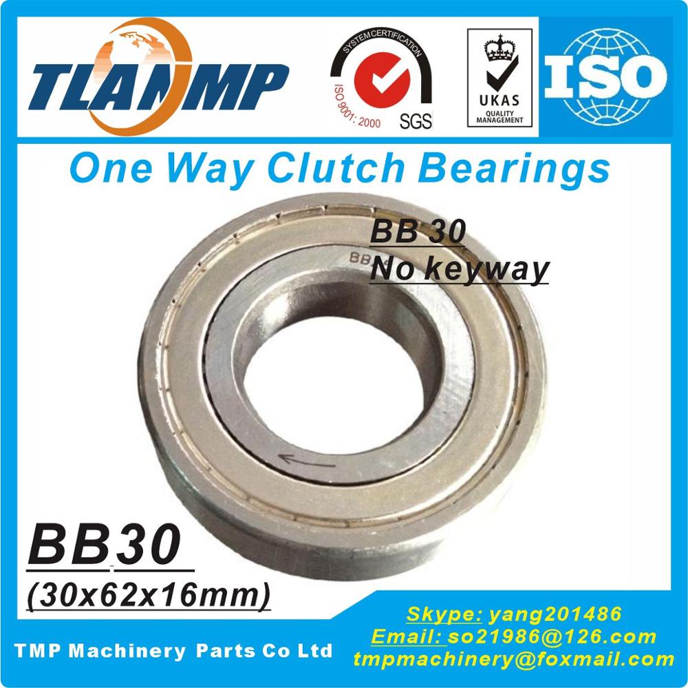 BB30 , BB30-1K-K , BB30-2K-K sprzęgła jednokierunkowe typu Sprag (30x62x16mm) sprzęgła krzywkowe